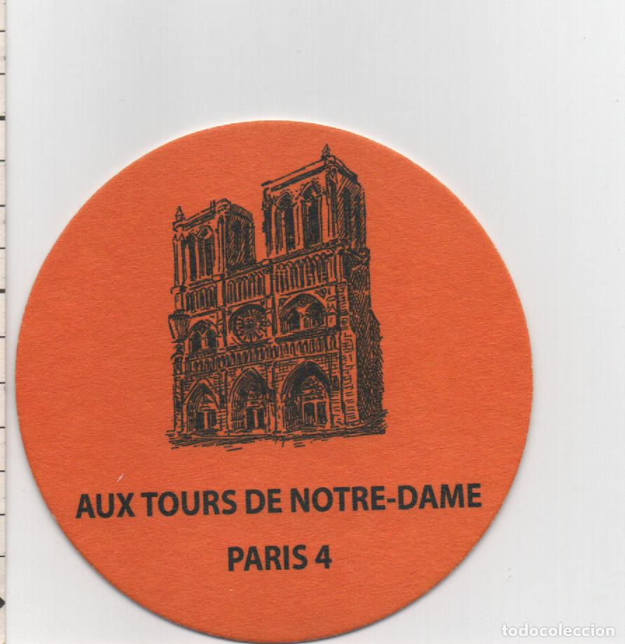 Otros art&iacute;culos de coleccionismo en papel: POSAVASOS TOURS DE NOTRE DAME-PARIS-FRANCIA