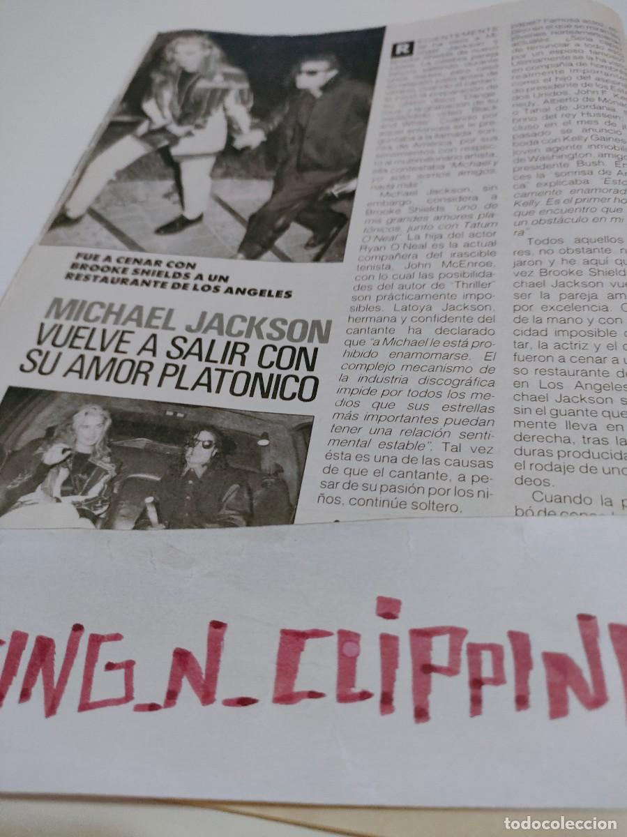 Otros Art&iacute;culos de Coleccionismo en Papel: Clipping RP911412 MICHAEL JACKSON