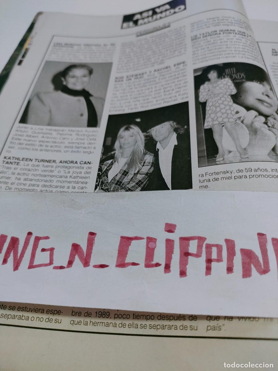 Otros Art&iacute;culos de Coleccionismo en Papel: Clipping RP912610 LINA MORGAN