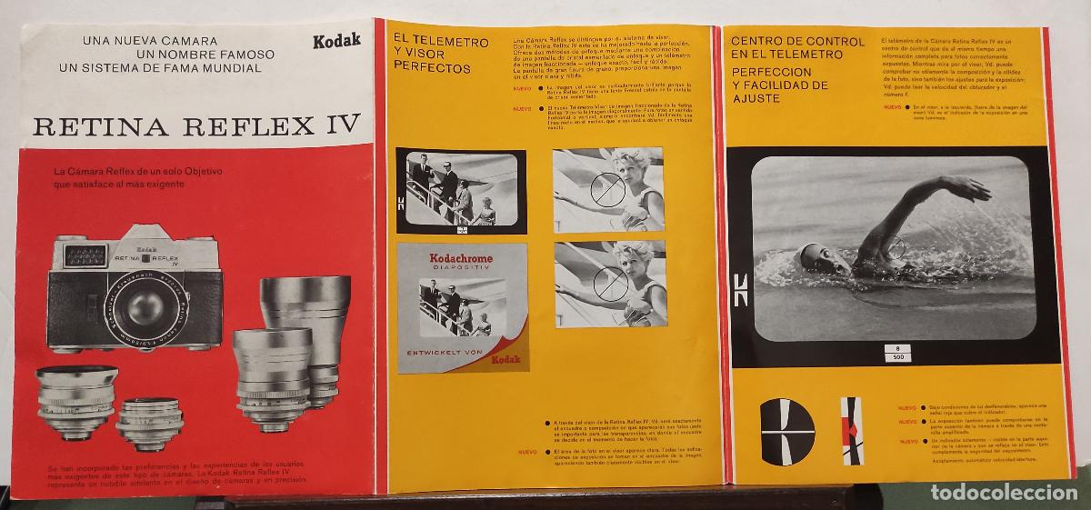 Otros art&iacute;culos de coleccionismo en papel: KODAK - RETINA REFLEX IV - - Foto 3