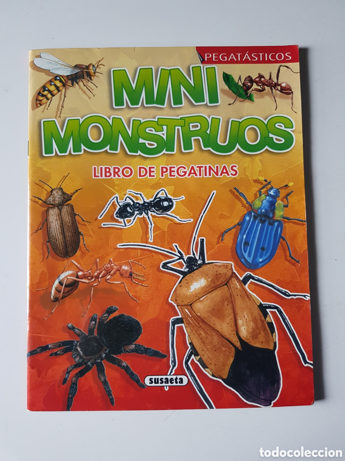 Otros art&iacute;culos de coleccionismo en papel: Mini Monstruos, libro de pegatinas, ediciones Susaeta S.A.