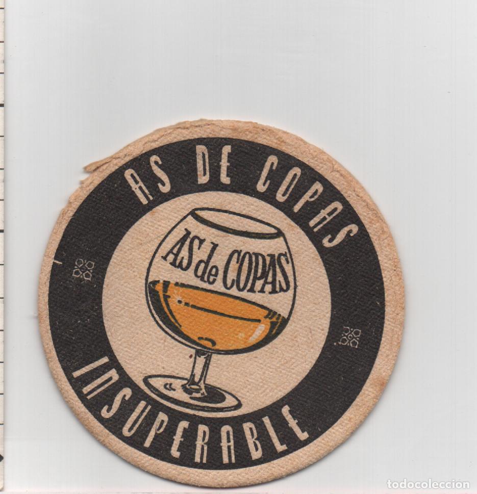 Otros Art&iacute;culos de Coleccionismo en Papel: POSAVASOS AS DE COPAS-LICORERIA SAN AGUSTIN-CARACAS-VENEZUELA