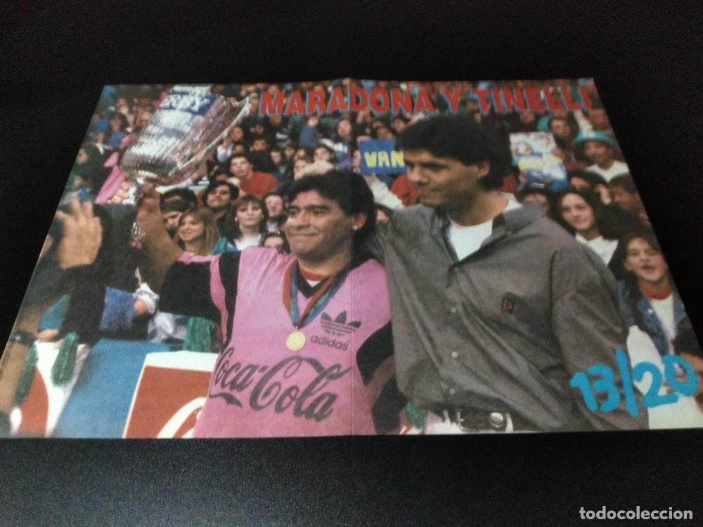 Otros Art&iacute;culos de Coleccionismo en Papel: (Q013) Poster Diego Maradona & Marcelo Tinelli * 38 x 28