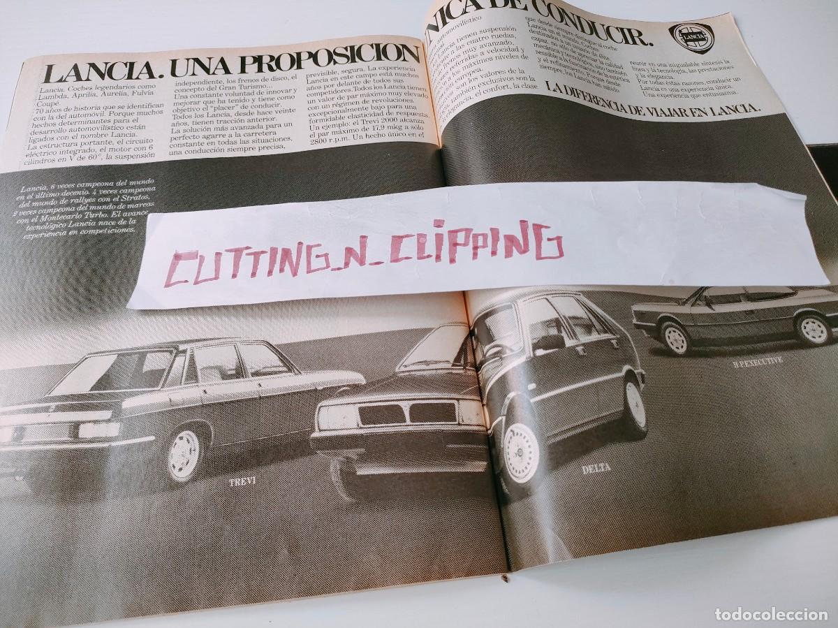 Otros Art&iacute;culos de Coleccionismo en Papel: Clipping PS821710 PUBLICIDAD LANCIA