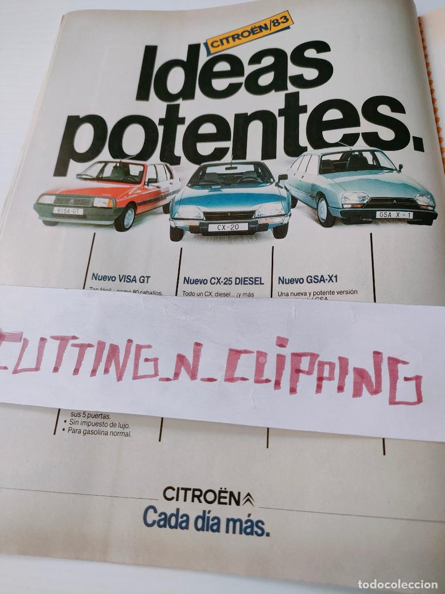 Otros Art&iacute;culos de Coleccionismo en Papel: Clipping PS821710 PUBLICIDAD CITROEN