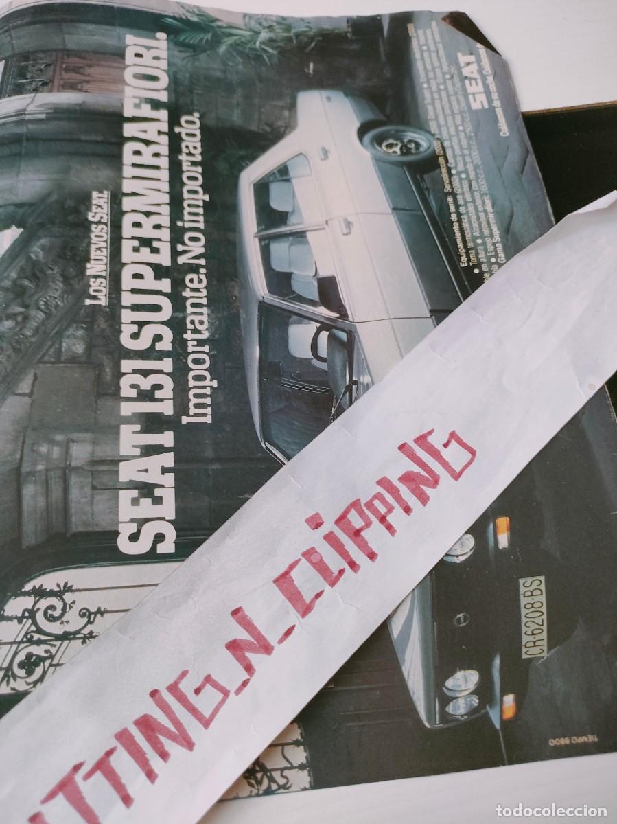 Otros art&iacute;culos de coleccionismo en papel: Clipping PS821807 SEAT 131
