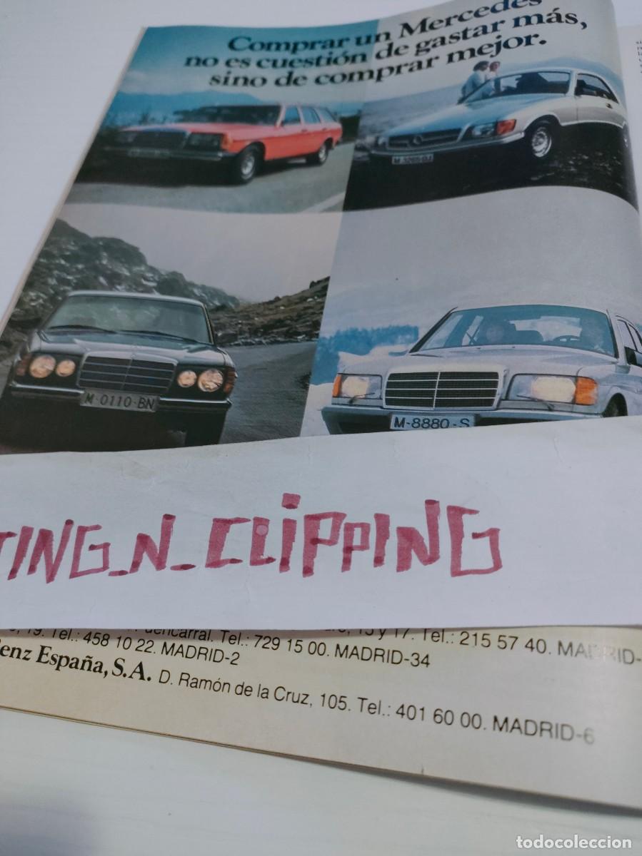 Otros art&iacute;culos de coleccionismo en papel: Clipping PS821107 PUBLICIDAD MERCEDES BENZ