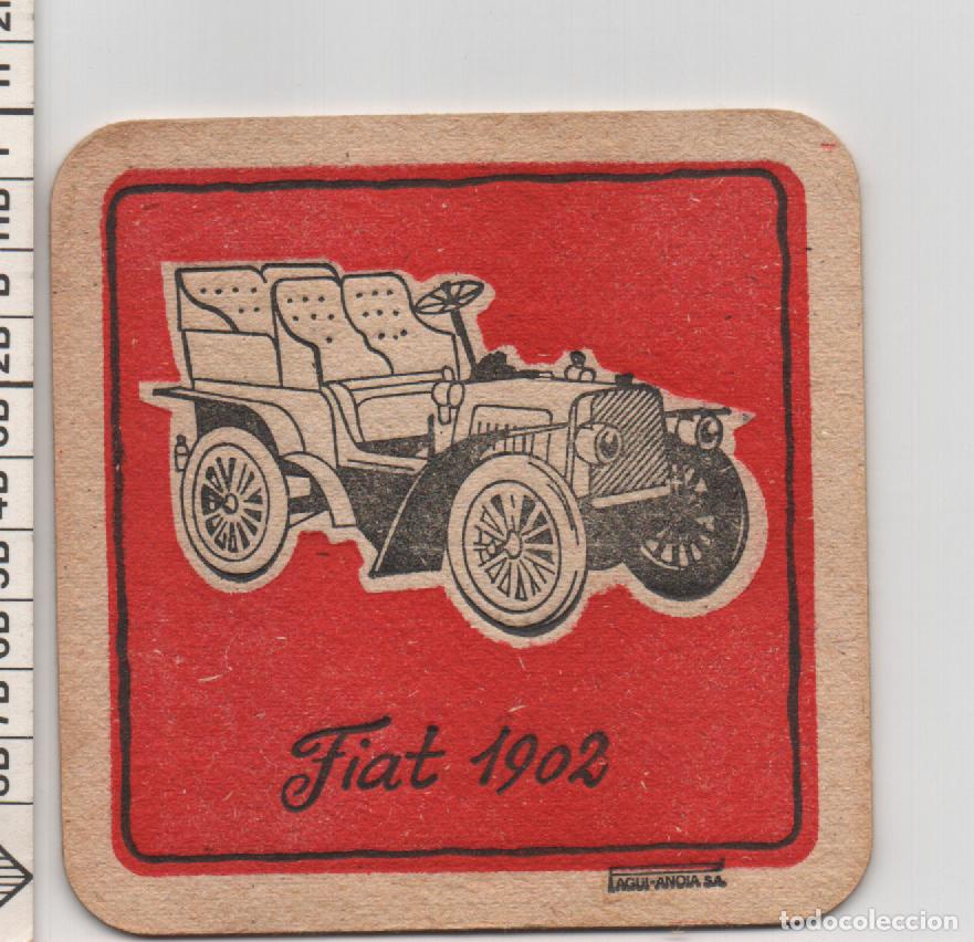 Otros Art&iacute;culos de Coleccionismo en Papel: POSAVASOS VEHICULO FIAT 1902-PAGUI ANOIA SA-VILLARREAL-CASTELLON