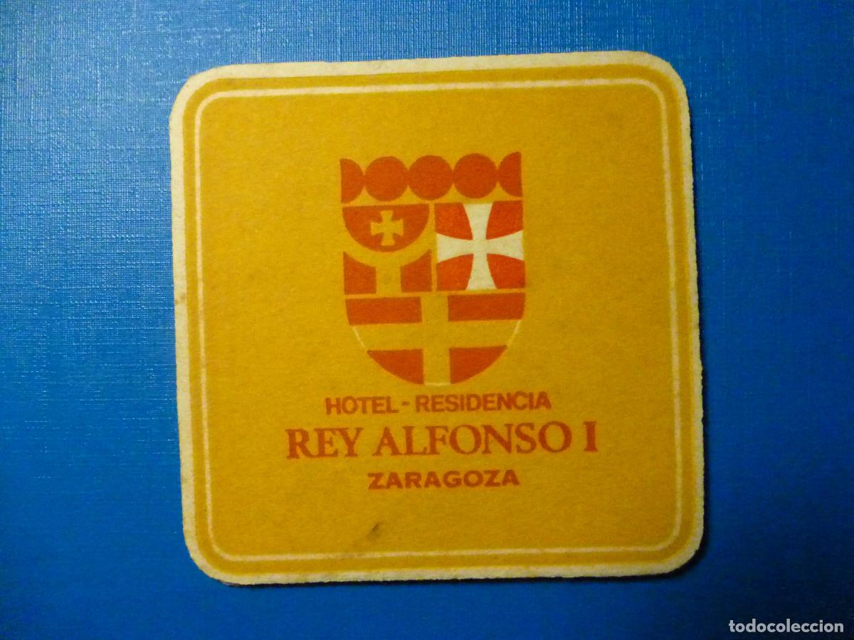 Outros artigos de papel: Posavasos Hotel Residencia Rey Alfonso I - Zaragoza