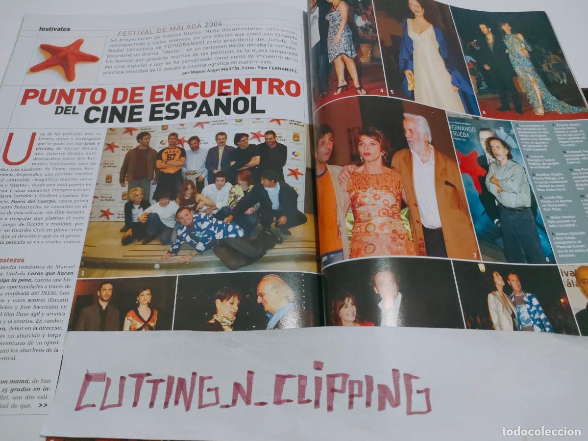 Otros Art&iacute;culos de Coleccionismo en Papel: Clipping RF0406 FESTIVAL CINE MALAGA, AITANA, CHAPLIN, TRUEBA, GOYA TOLEDO
