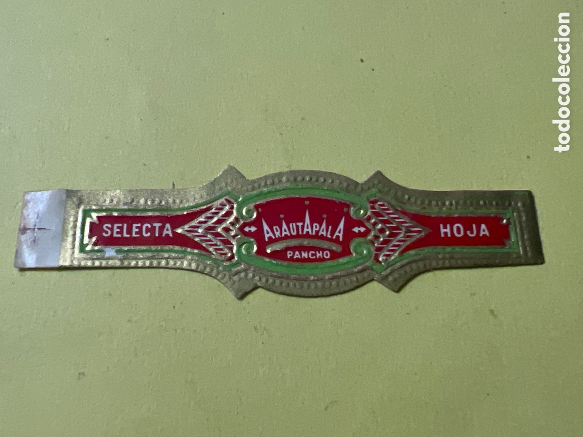 Outros artigos de papel: V5464. VITOLA VITOLAS CIGAR BANDS BAGUES DE CIGARE BAUCHBINDEN SIGAREN BANDEN
