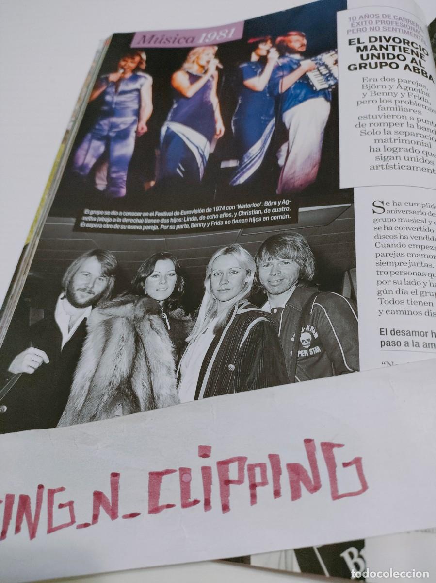 Otros Art&iacute;culos de Coleccionismo en Papel: Clipping ELCT ABBA GRUPO