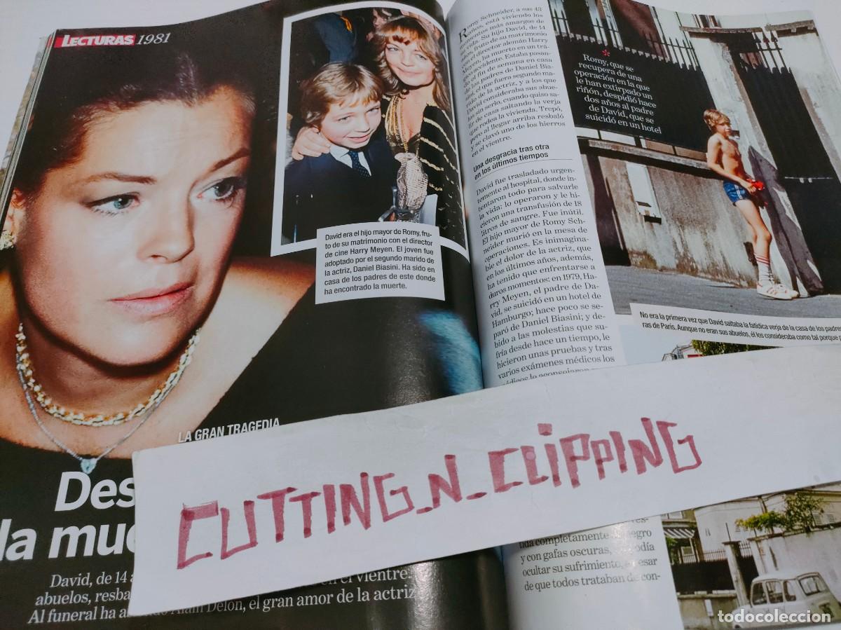 Otros Art&iacute;culos de Coleccionismo en Papel: Clipping ELCT ROMY SCHNEIDER
