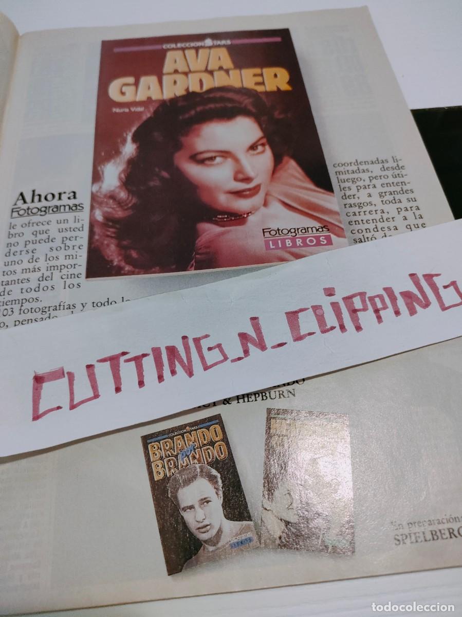 Otros Art&iacute;culos de Coleccionismo en Papel: Clipping F8901 PUBLICIDAD AVA GARDNER