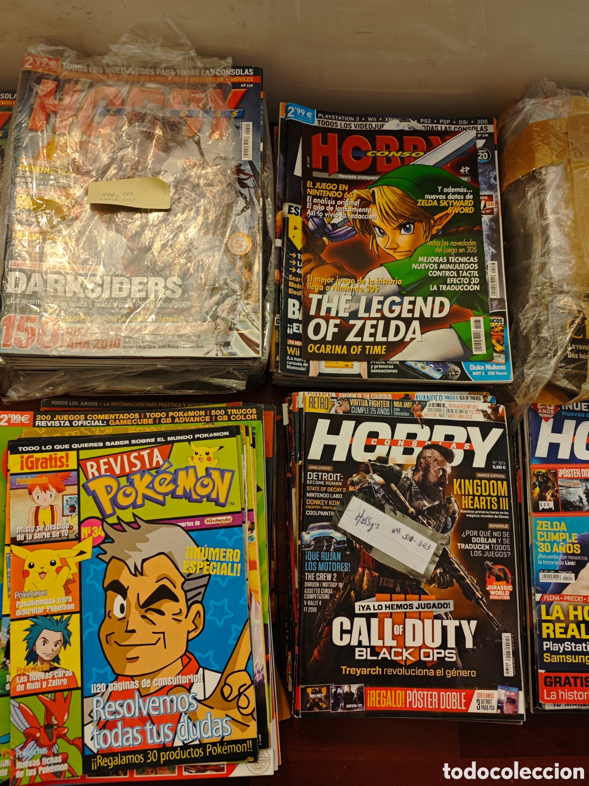Otros Art&iacute;culos de Coleccionismo en Papel: Mega lote revistas Hobby Consolas Nintendo Acci&oacute;n Pok&eacute;mon