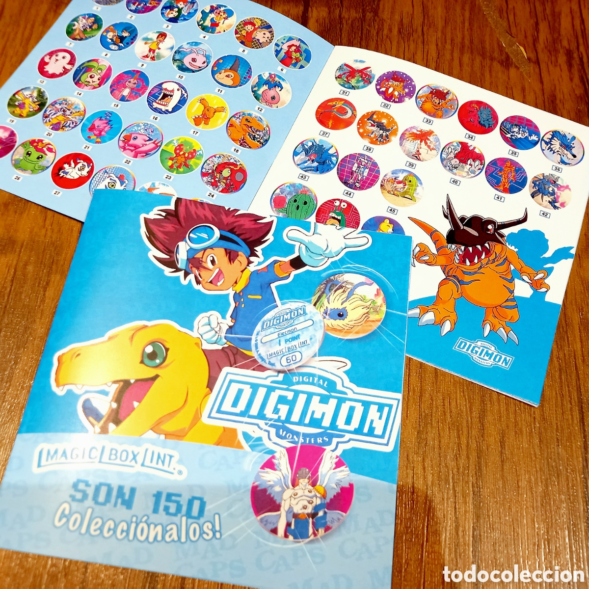 Otros Art&iacute;culos de Coleccionismo en Papel: Checklist tazos Digimon