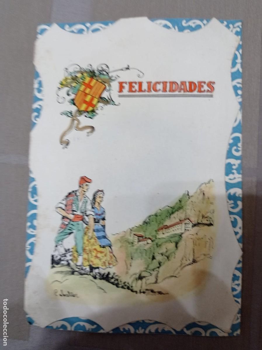 Otros art&iacute;culos de coleccionismo en papel: felicitaci&oacute;n Caballer f&aacute;brica calzado Joaqu&iacute;n Vera avenida Elda Alicante
