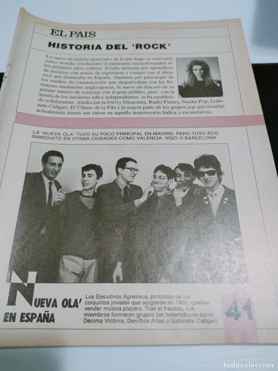 Otros Art&iacute;culos de Coleccionismo en Papel: [COLECCIONABLE] HISTORIA DEL ROCK N&ordm; 41, ALASKA, MECANO, GABINETE CALIGARI