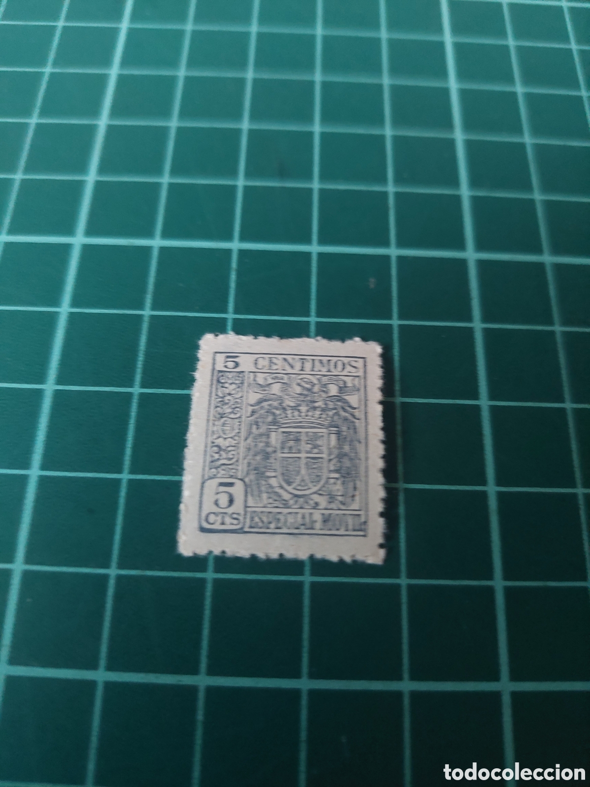 Collectionnisme Papier divers: ESPECIAL MOVIL POLIZA IMPUESTOS AGUILA NUEVA