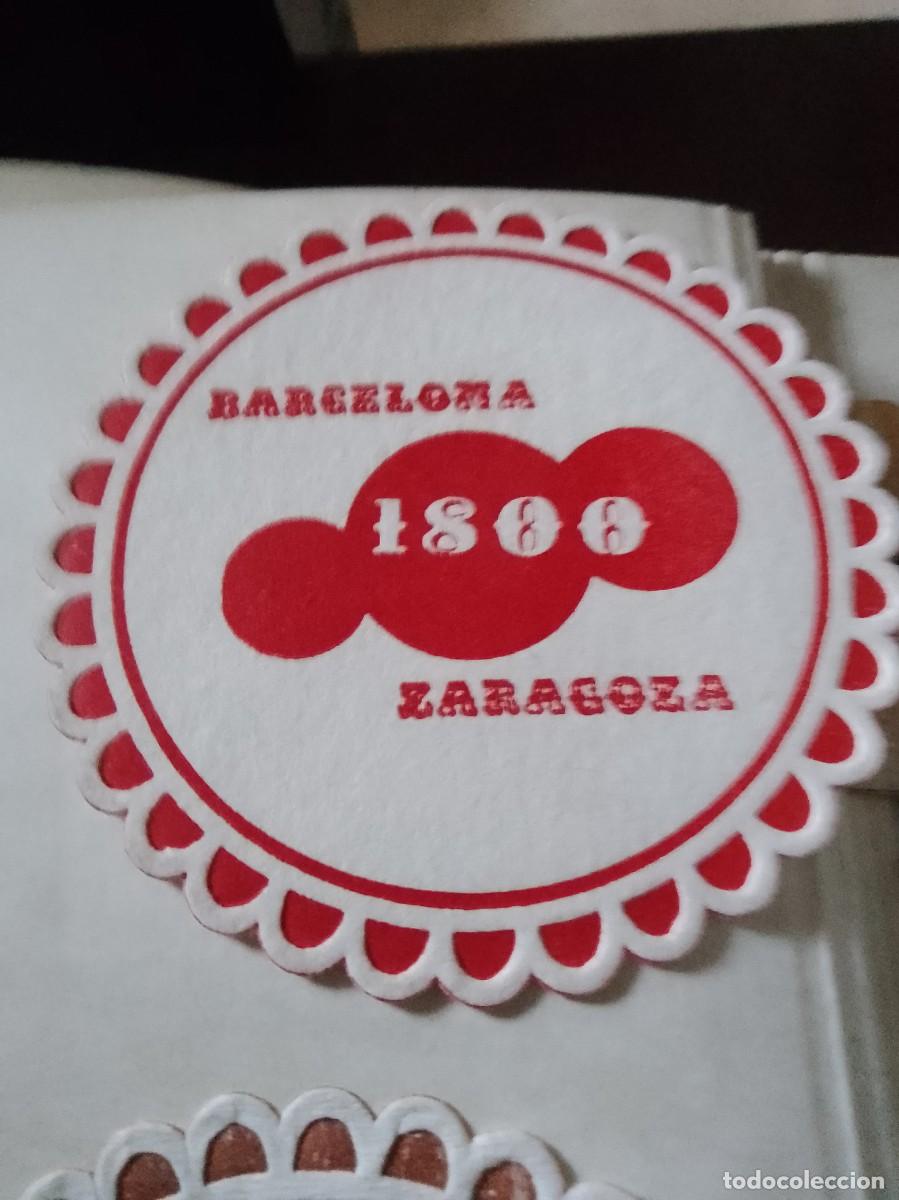 Otros art&iacute;culos de coleccionismo en papel: Posavaso Barcelona 1800 Zaragoza