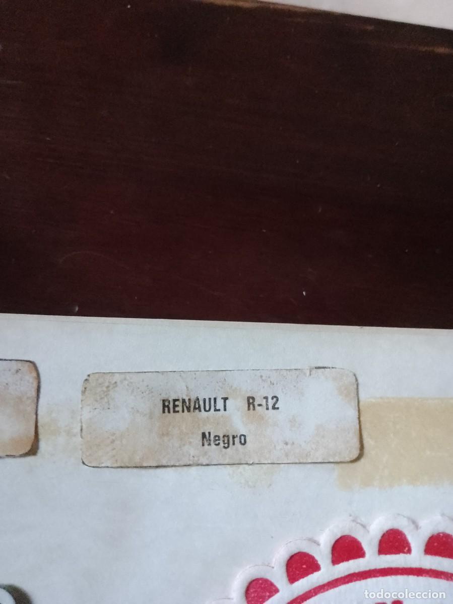 Otros Art&iacute;culos de Coleccionismo en Papel: Etiqueta de una vieja imprenta Renault 12