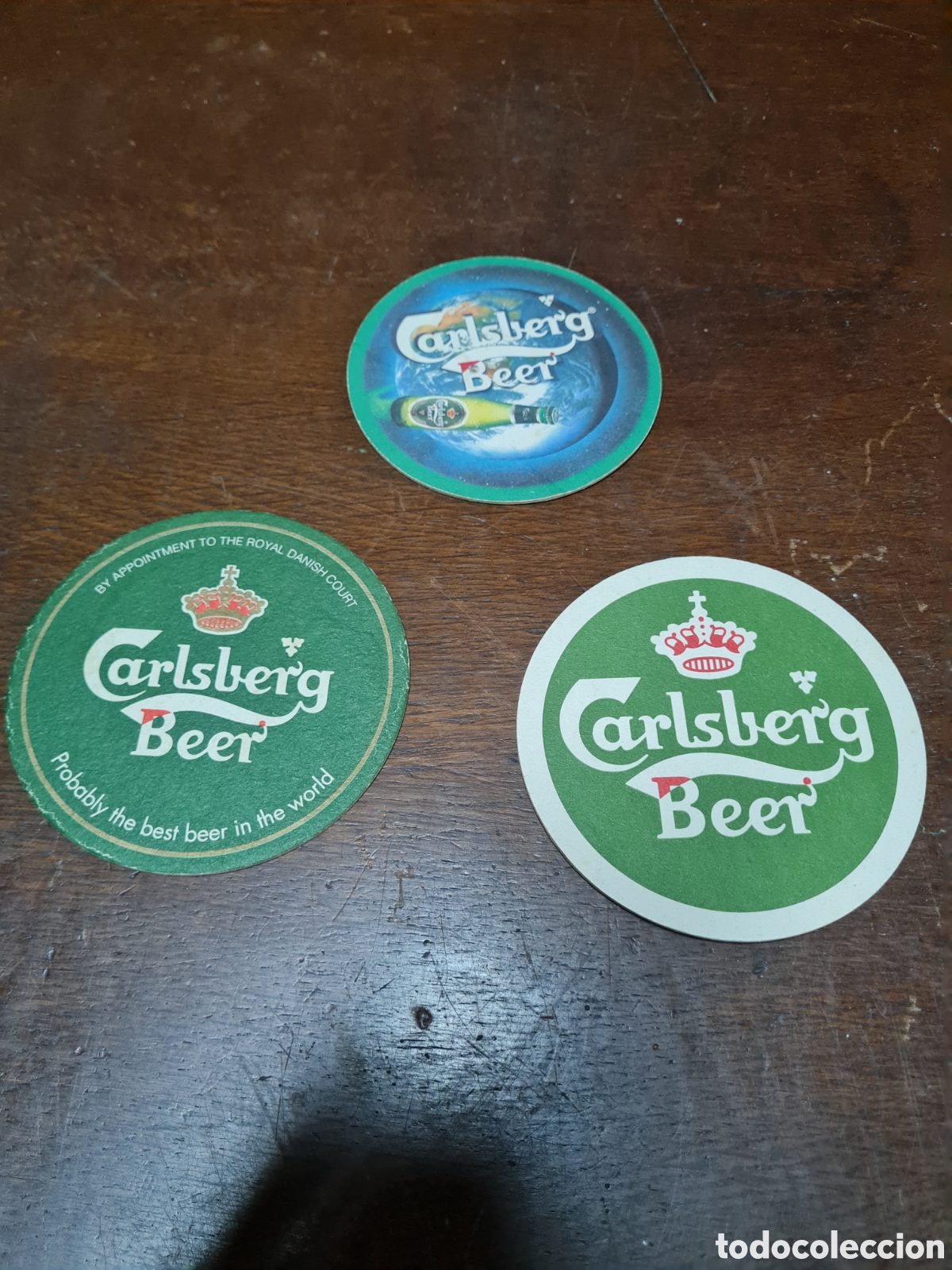 Collectionnisme Papier divers: Posavasos de cerveza Carlsberg