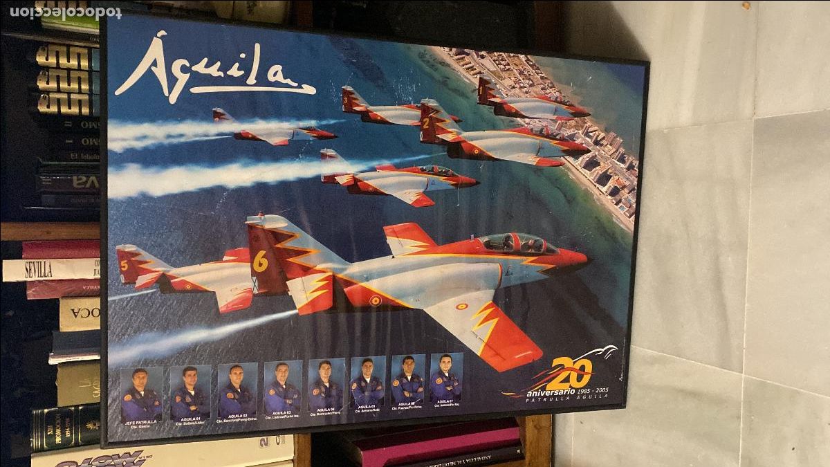 Otros Art&iacute;culos de Coleccionismo en Papel: PATRULLA AGUILA 20 ANIVERSARIO 1985-2005 POSTER ENMARCADO