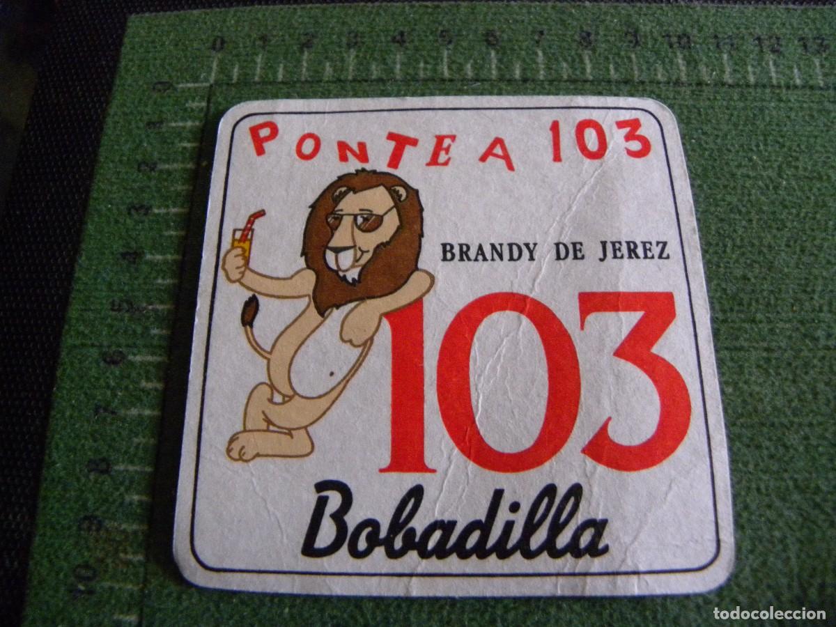 Otros Art&iacute;culos de Coleccionismo en Papel: POSAVASOS BRANDY DE JEREZ 103-BOBADILLA