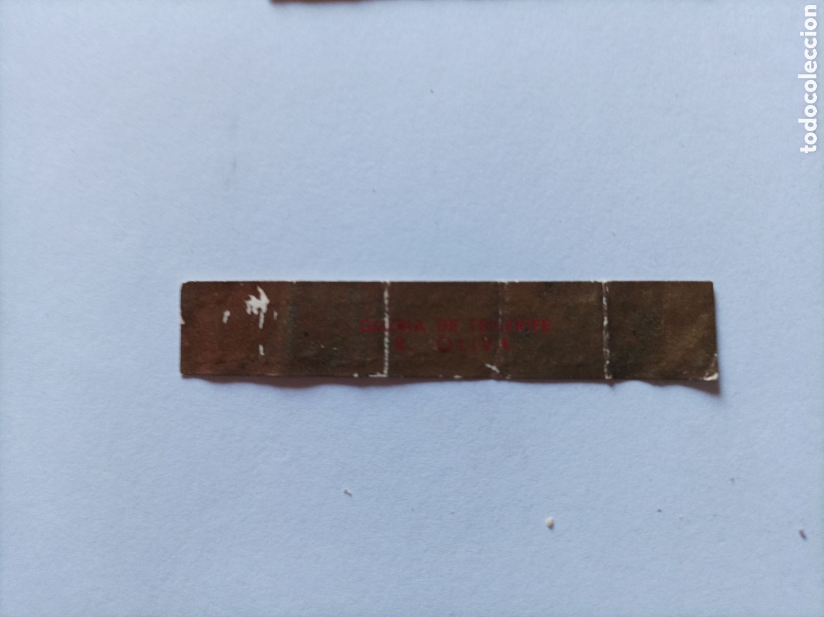 Collectionnisme Papier divers: GLORIA DE TENERIFE. R. OLIVA. VITOLA.