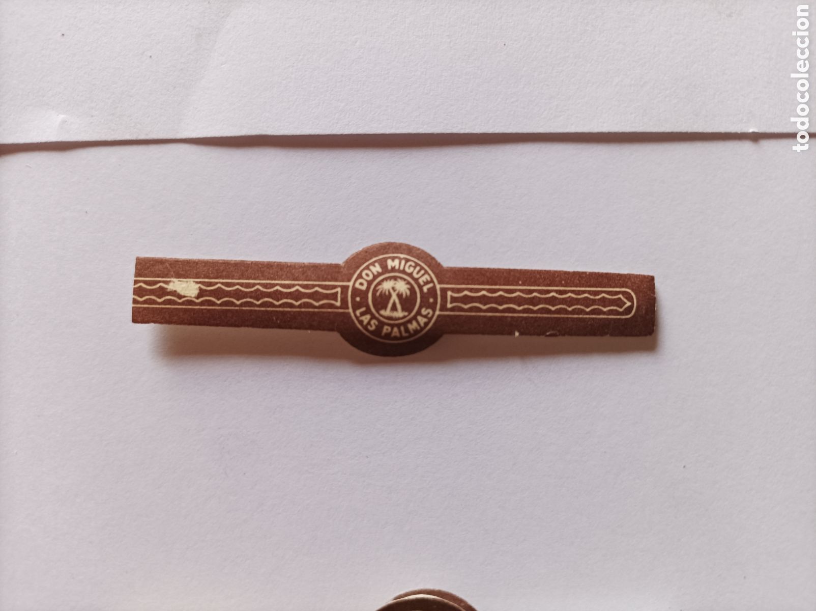 Collectionnisme Papier divers: DON MIGUEL. LAS PALMAS. VITOLA.