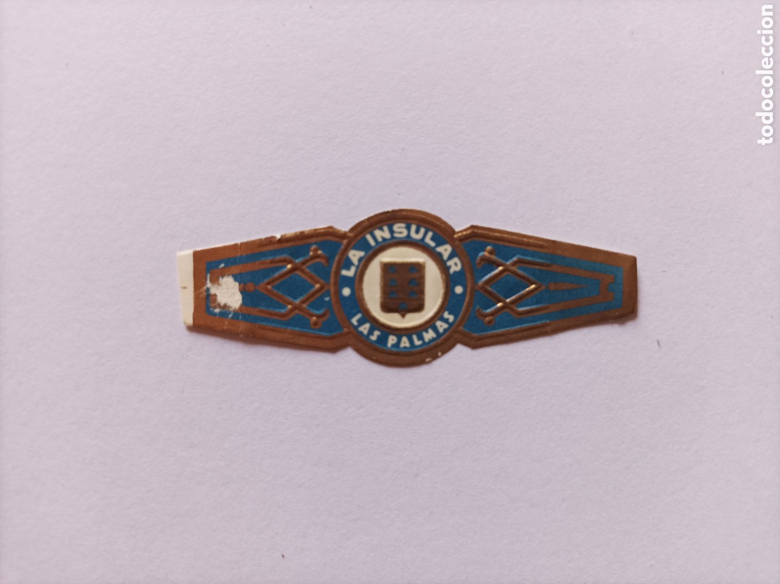 Collectionnisme Papier divers: LA INSULAR. LAS PALMAS. VITOLA.