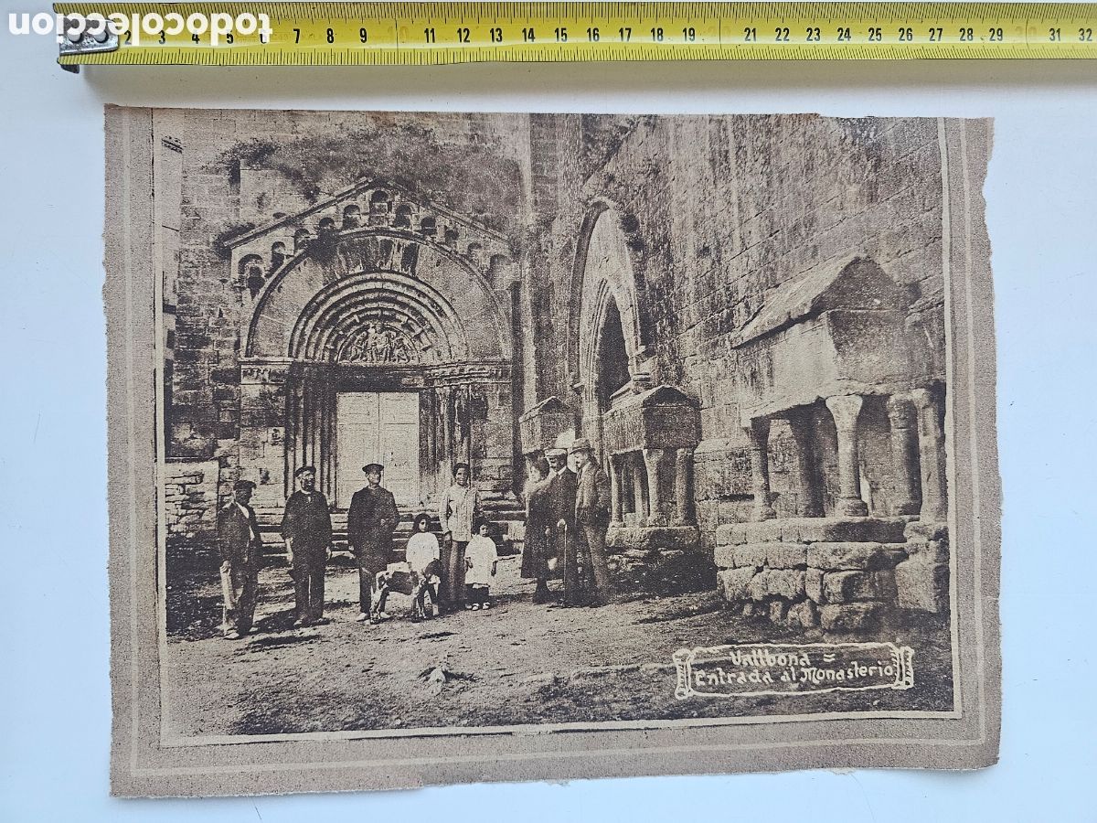 Otros Art&iacute;culos de Coleccionismo en Papel: Recorte de peri&oacute;dico El dia Gr&aacute;fico, Vallbona de les Monges y Anuncio J. Homs. Decorador Barcelona