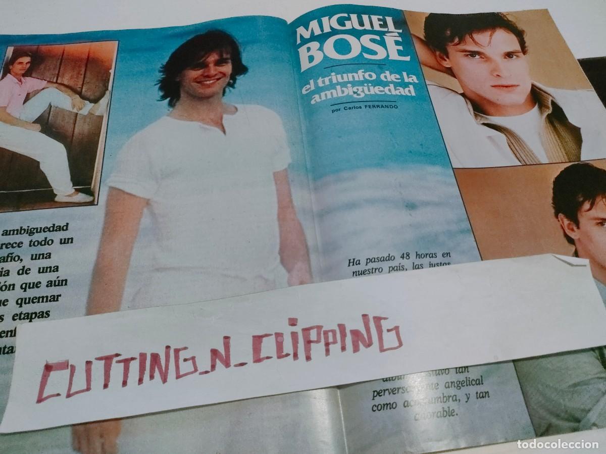 Otros Art&iacute;culos de Coleccionismo en Papel: Clipping RF8106 MIGUEL BOSE