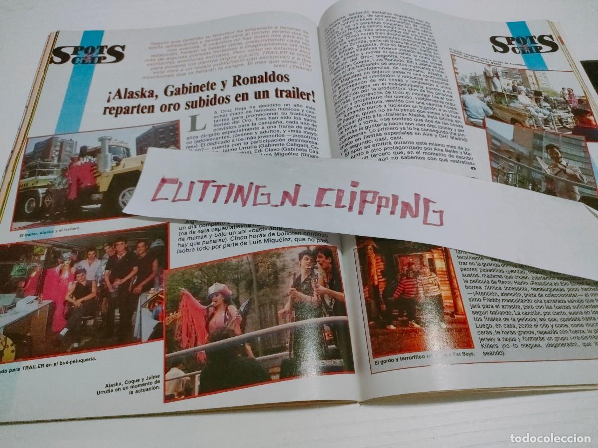 Otros Art&iacute;culos de Coleccionismo en Papel: Clipping RT2 ALASKA, GABINETE, RONALDOS