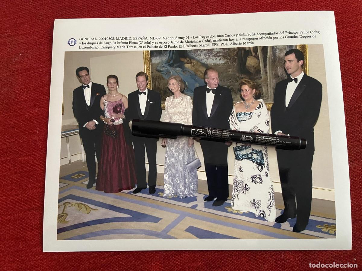 Sammelleidenschaft Andere Papierartikel: F34166 FOTO FOTOGRAFIA ORIGINAL REY JUAN CARLOS FELIPE BORBON REINA SOFIA ENRIQUE LUXEMBURGO