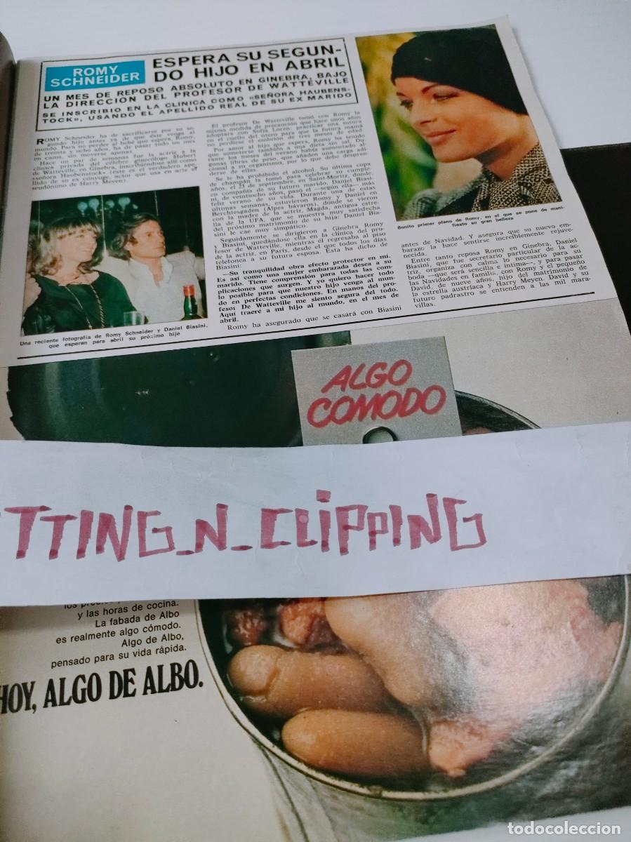 Otros Art&iacute;culos de Coleccionismo en Papel: Clipping H750811 ROMY SCHNEIDER
