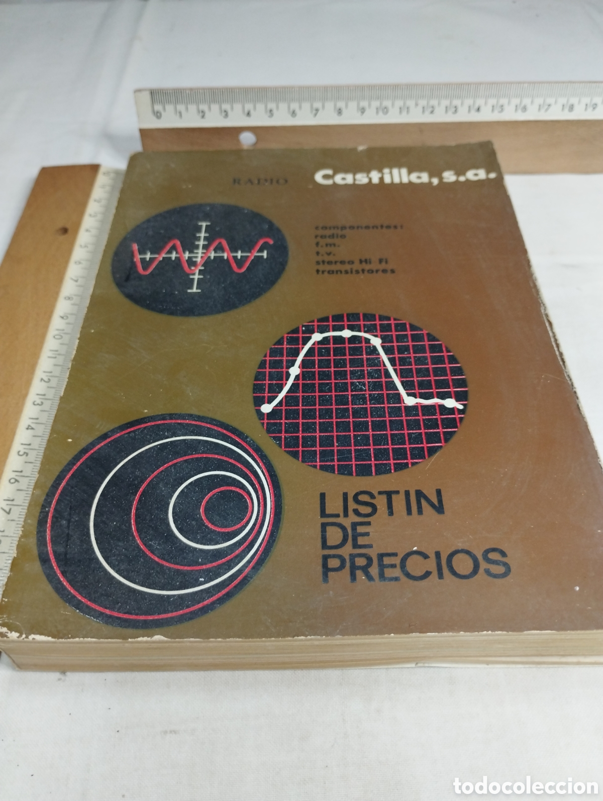 Otros art&iacute;culos de coleccionismo en papel: Radio Castilla. List&iacute;n de precios. 1968