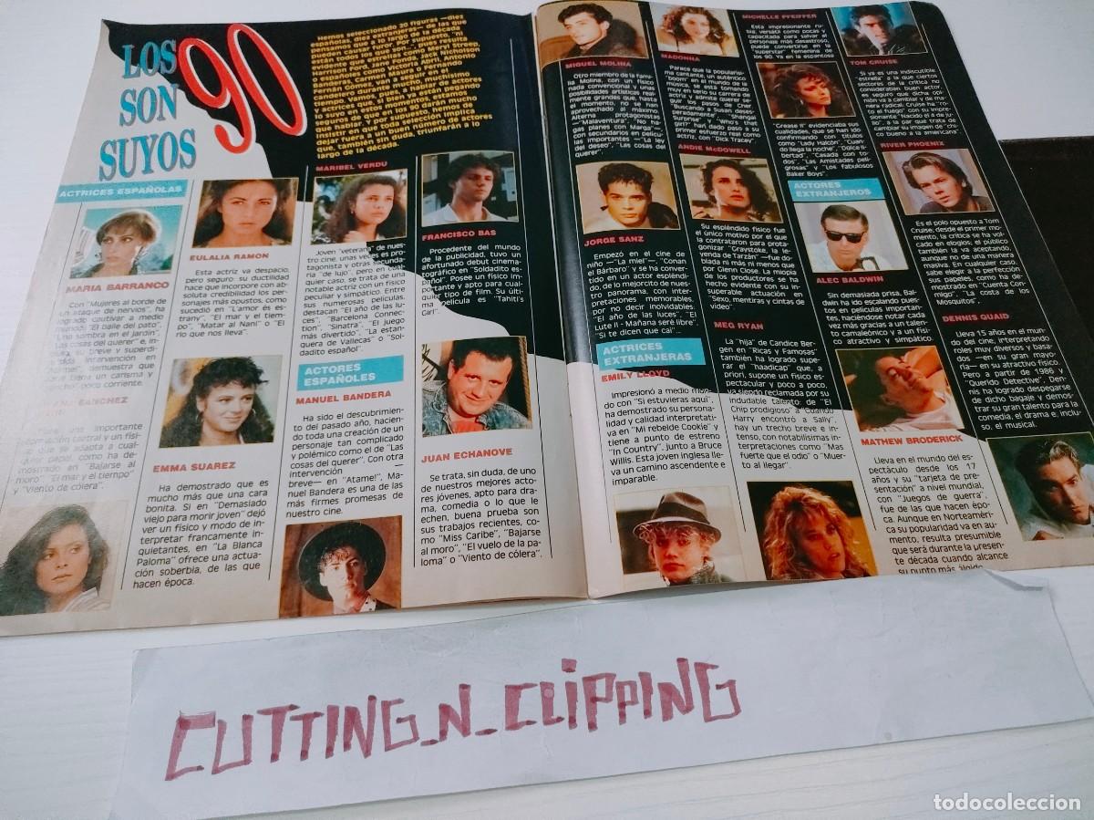 Otros Art&iacute;culos de Coleccionismo en Papel: Clipping RC9002 EMMA SUAREZ, MADONNA, MARIBEL VERDU, RIVER PHOENIX
