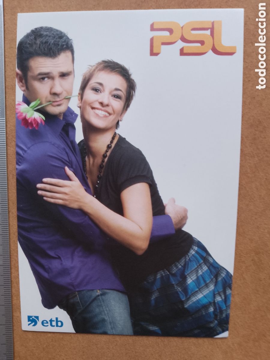 Otros art&iacute;culos de coleccionismo en papel: Adela Gonz&aacute;lez.I&ntilde;aki L&oacute;pez .Foto promo ETB .Psl p&aacute;salo .Televisi&oacute;n .TV .Euskal Telebista - 2004-2010