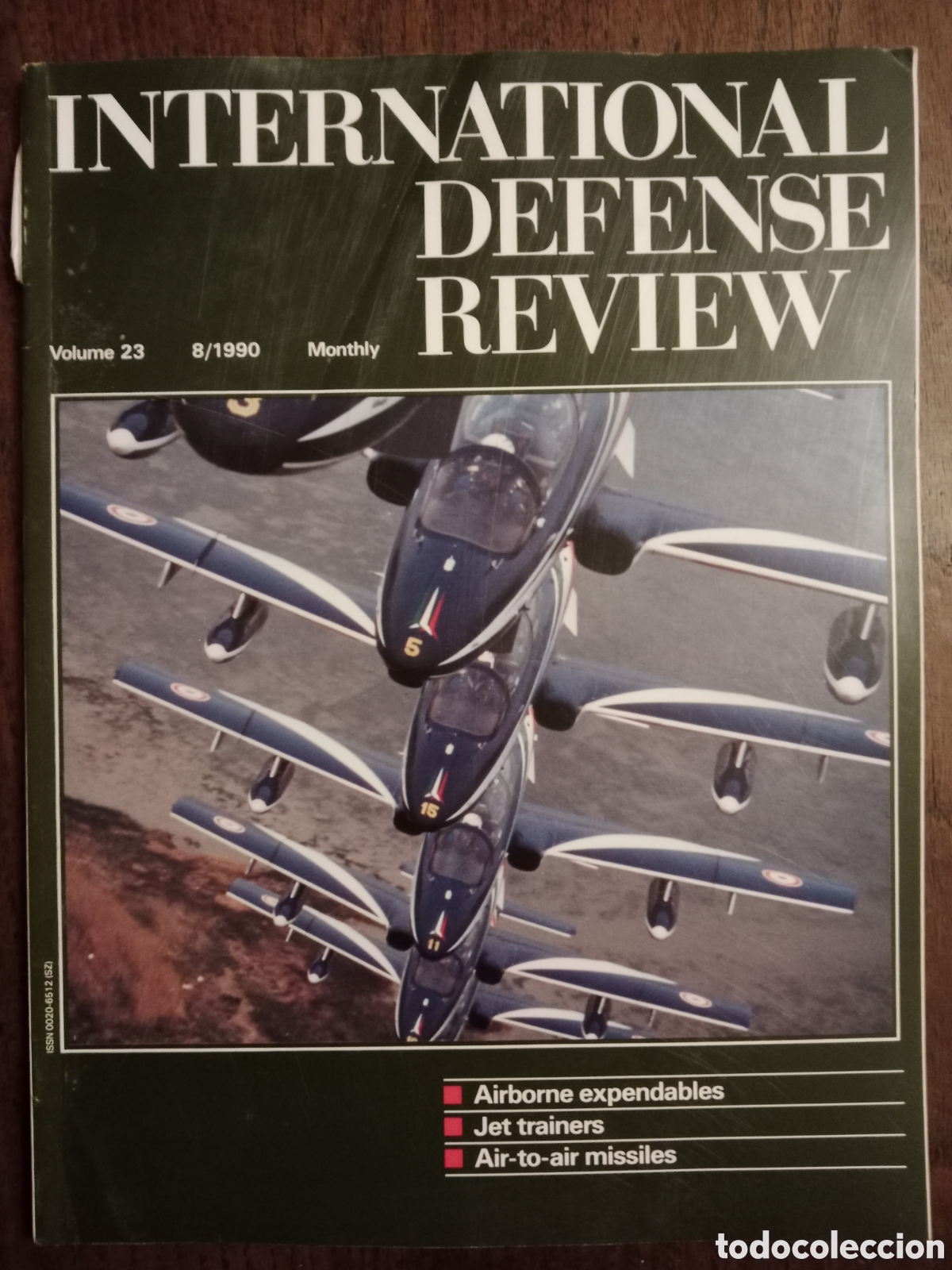 Otros Art&iacute;culos de Coleccionismo en Papel: Revista internacional defense de 1990 08/1990 militar