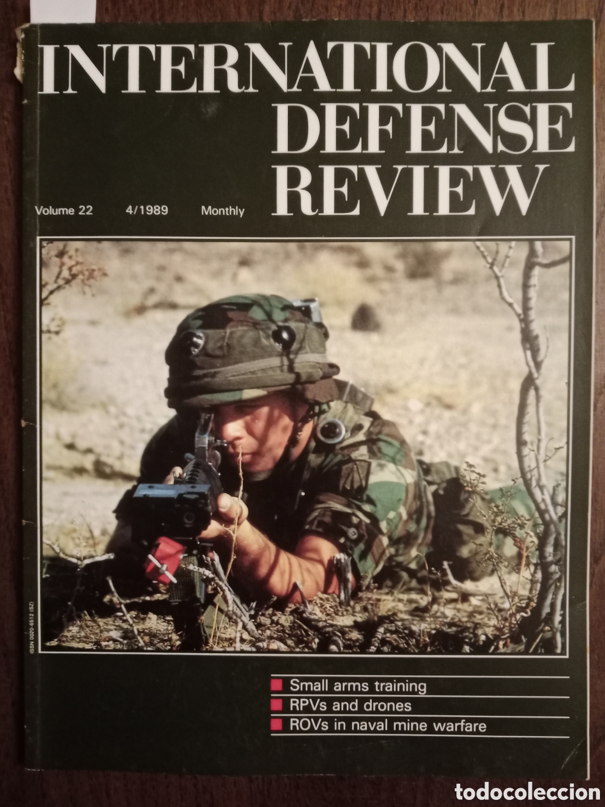 Sammelleidenschaft Andere Papierartikel: Revista internacional defense de 1989 04/1989 militar