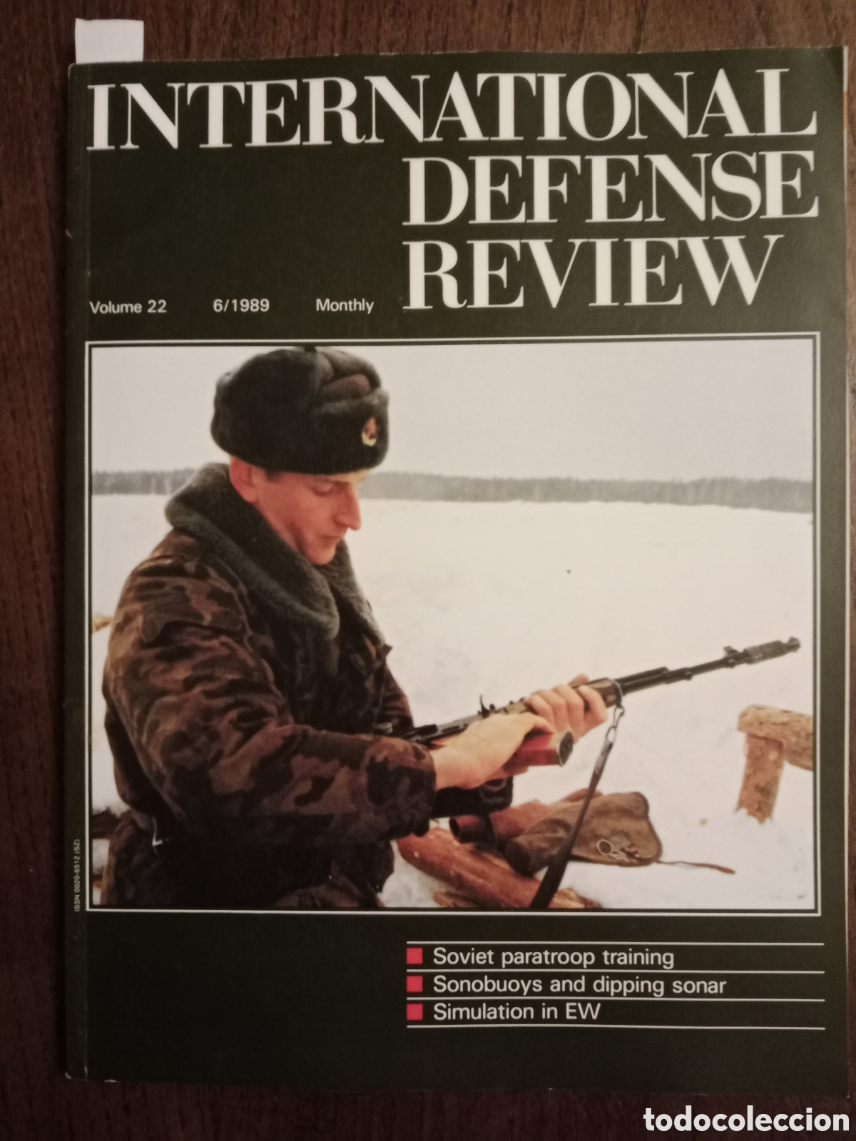 Otros Art&iacute;culos de Coleccionismo en Papel: Revista internacional defense de 1989 06/1989 militar