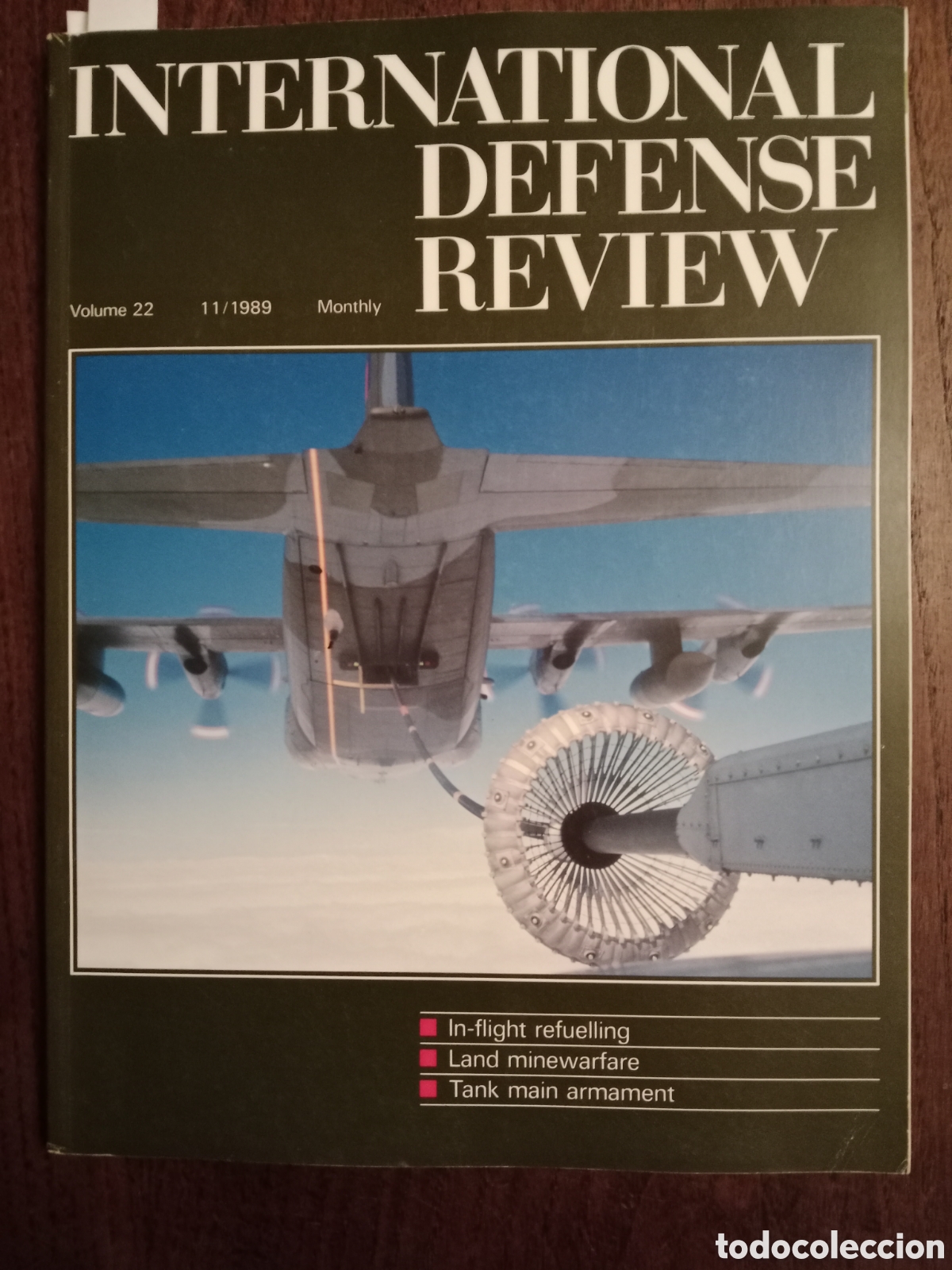 Otros Art&iacute;culos de Coleccionismo en Papel: Revista internacional defense de 1989 11/1989 militar