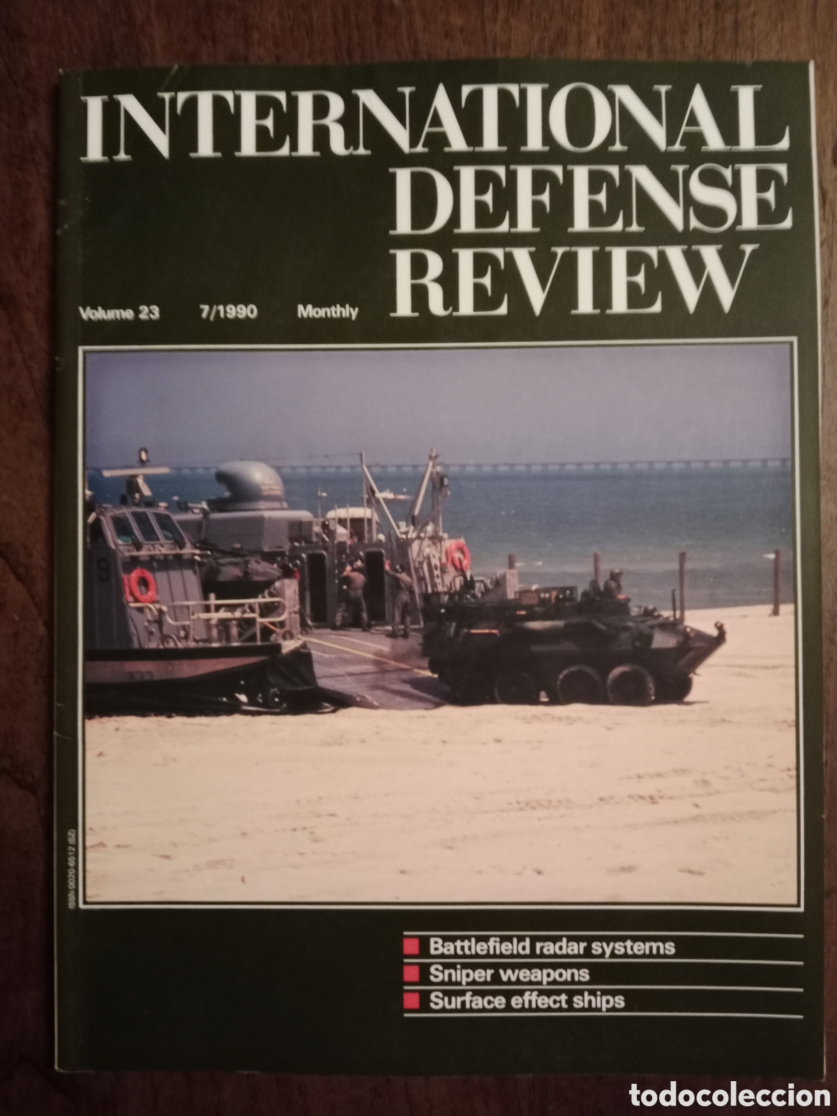 Otros Art&iacute;culos de Coleccionismo en Papel: Revista internacional defense de 1990 07/1990 militar