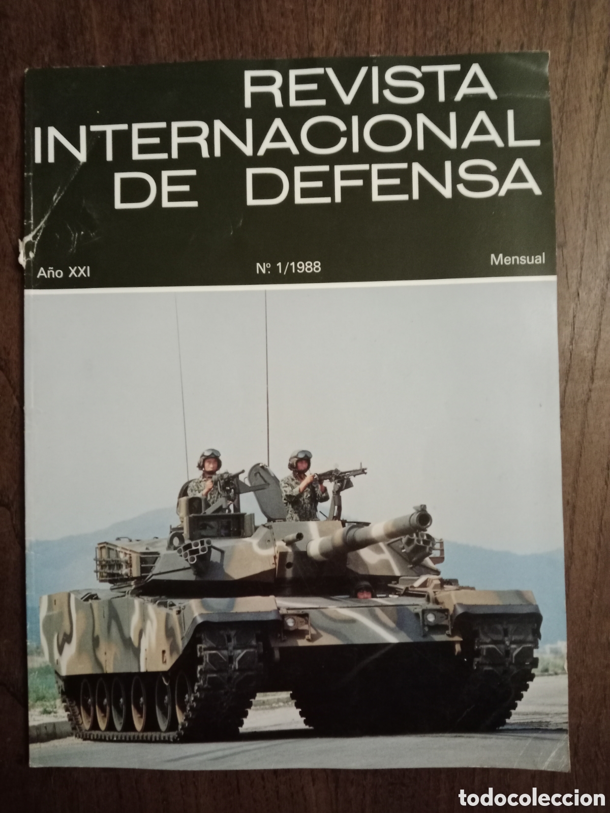 Sammelleidenschaft Andere Papierartikel: Revista internacional de defensa de 1988 01/1988 militar