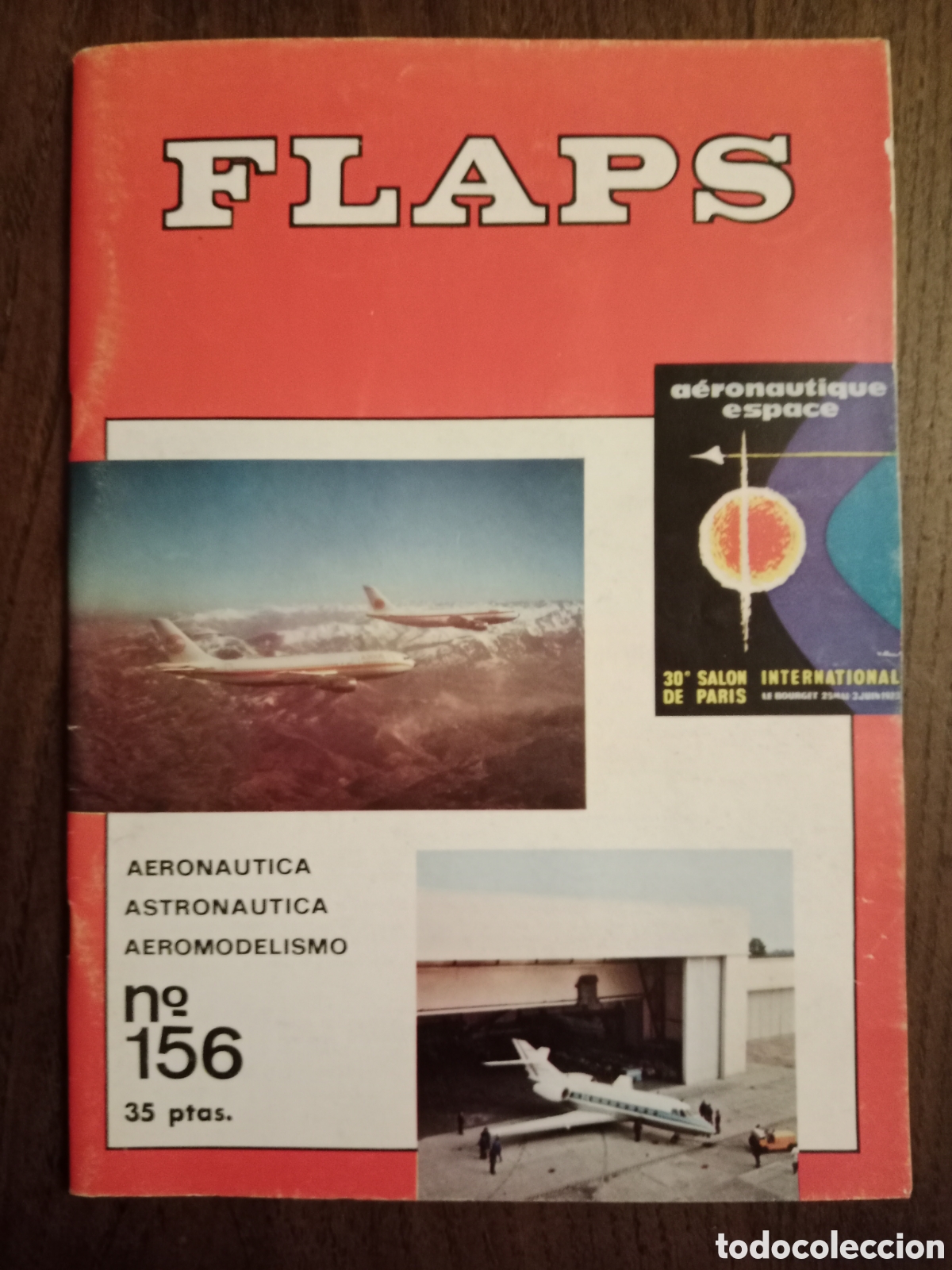 Paper Collecting Others: Revista flaps n. 156 aeron&aacute;utica astronautics aeromodelismo