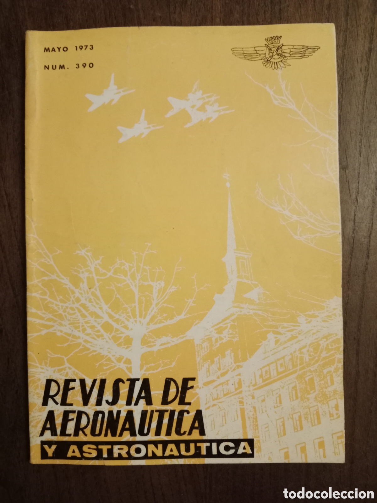 Sammelleidenschaft Andere Papierartikel: Revista aeron&aacute;utica y astronautica n. 390 de 1973