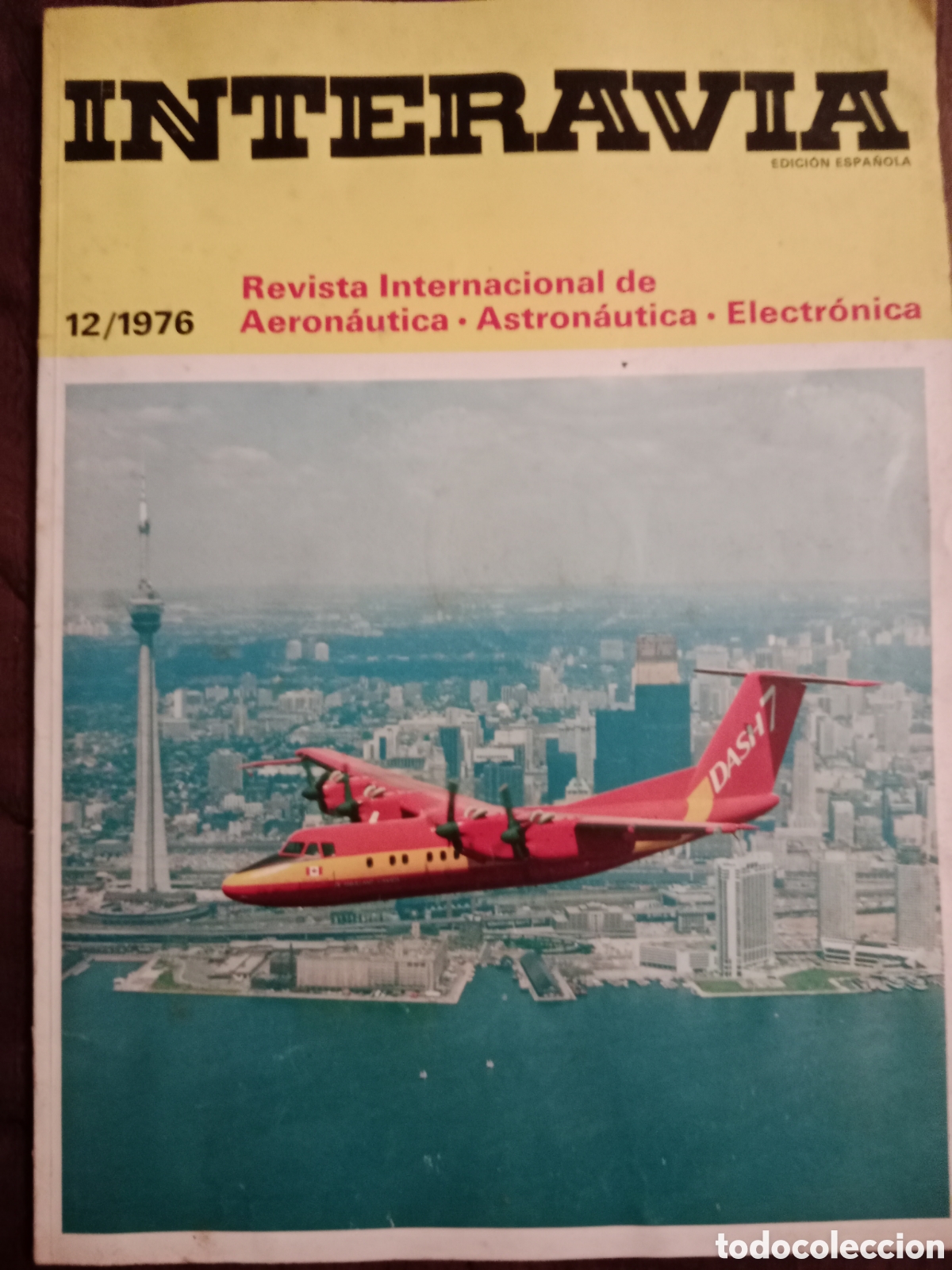 Otros Art&iacute;culos de Coleccionismo en Papel: Revista interavia de 1976 12/1976 aeron&aacute;utica astronautica electr&oacute;nica