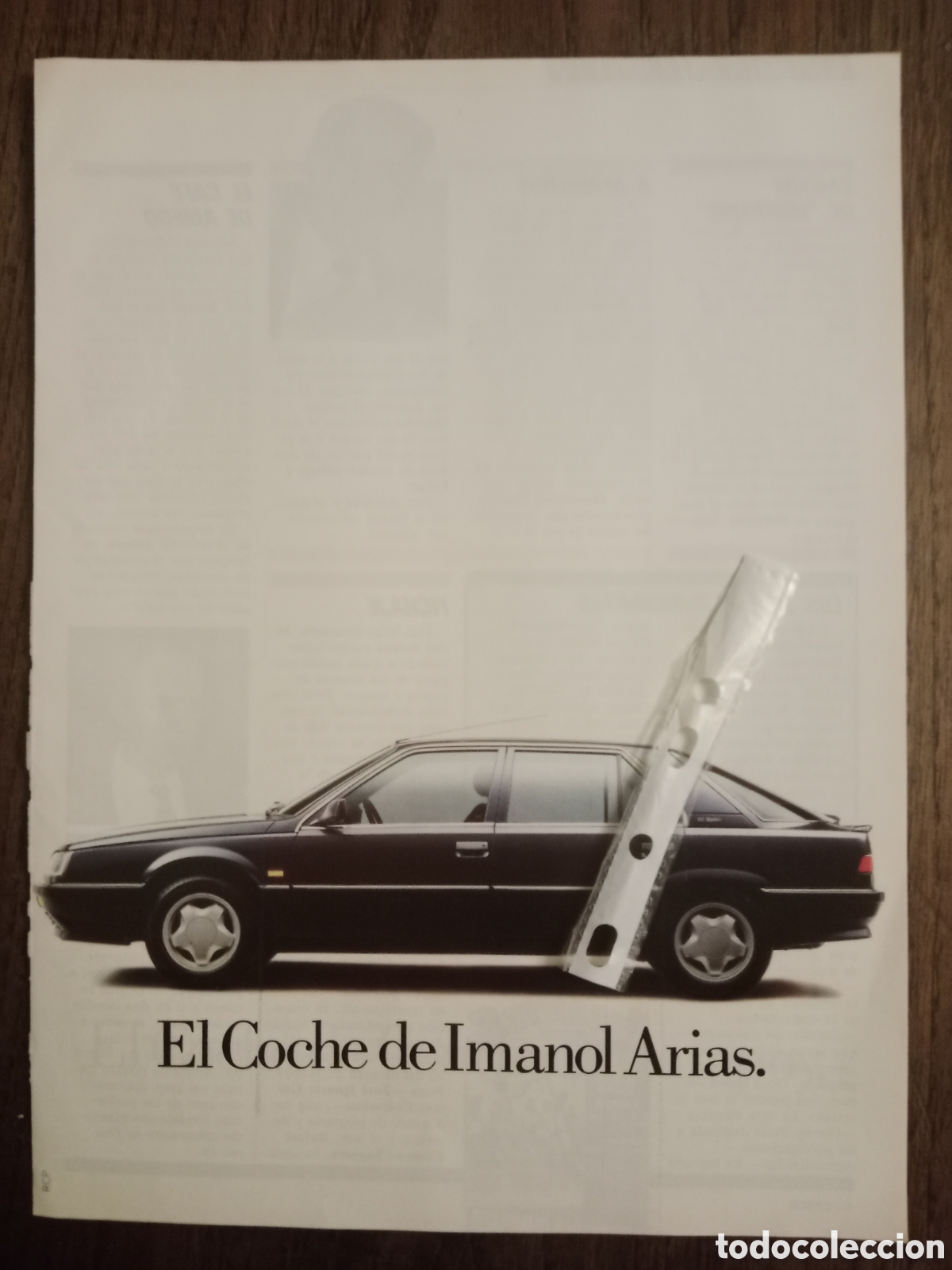 Outros artigos de papel: Publicidad autom&oacute;vil Renault 25