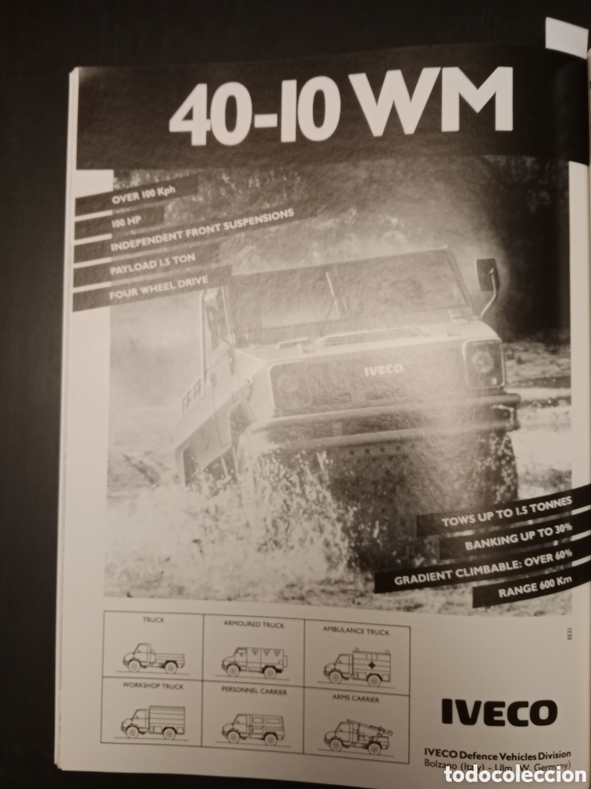 Paper Collecting Others: Publicidad cami&oacute;n Iveco militar